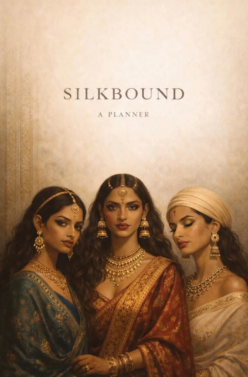 Silk Bound - Daily Planner with a Time Block